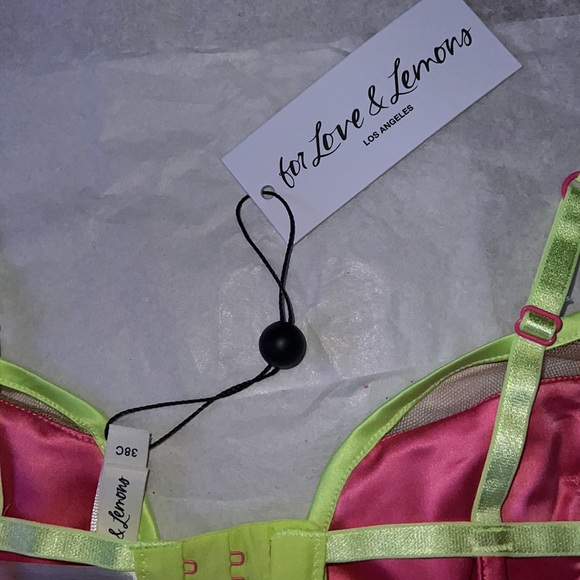 (38C) For Love And Lemons Petunia Embroidery Bustier - Picture 15 of 15